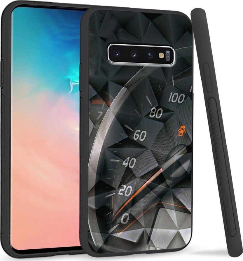 Super Fashion Etui na telefon Samsung Galaxy S10 Crystal Case Speed Limit 1