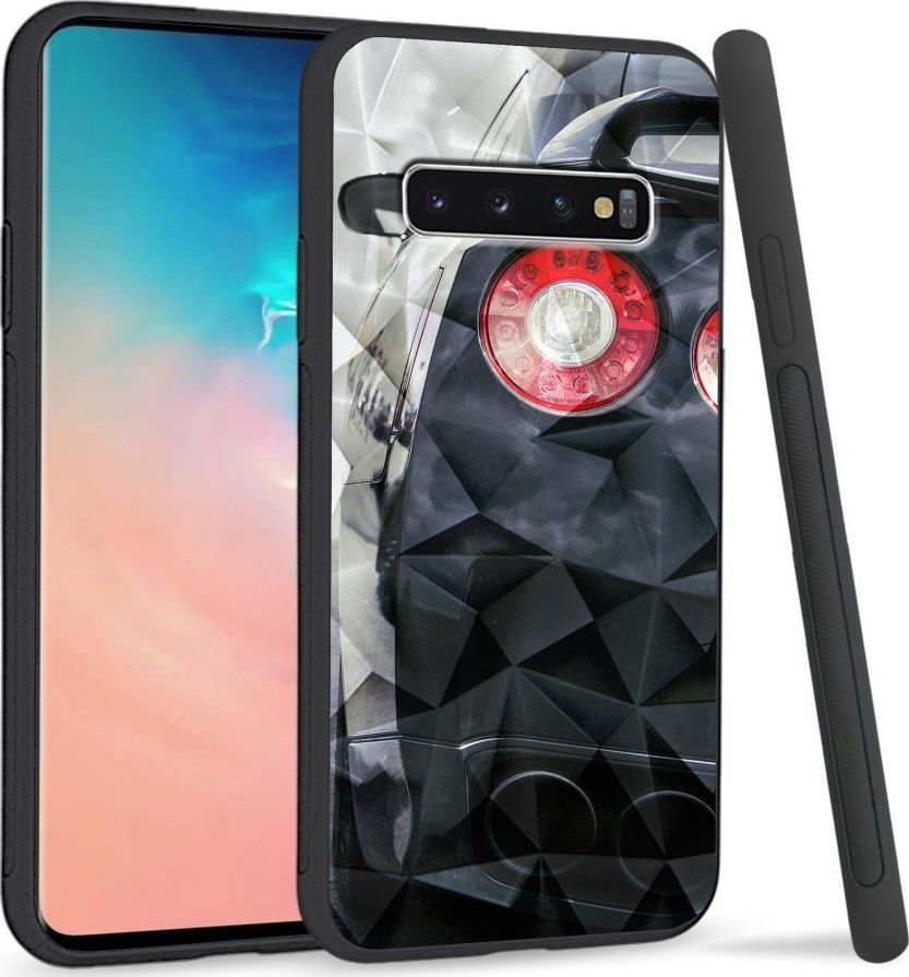 Super Fashion Etui na telefon Samsung Galaxy S10 Crystal Case Tailights 1