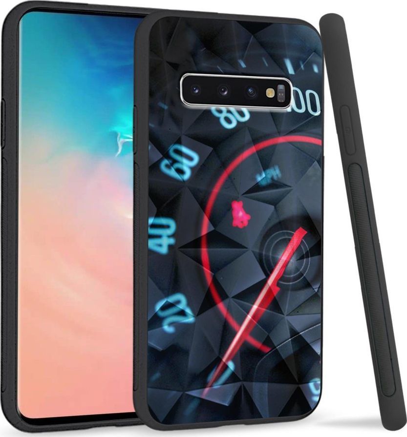 Super Fashion Etui na telefon Samsung Galaxy S10 Crystal Case Need for speed 1