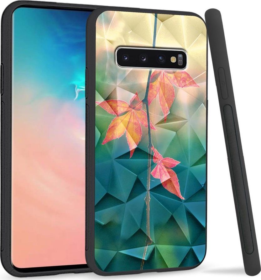 Super Fashion Etui na telefon Samsung Galaxy S10 Crystal Case Autumn Leaves 1