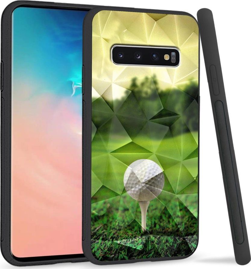 Super Fashion Etui na telefon Samsung Galaxy S10 Crystal Case Golf 1