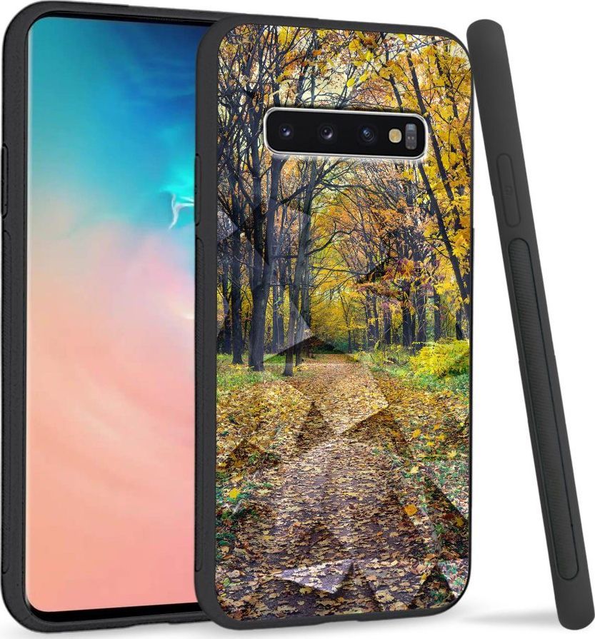 Super Fashion Etui na telefon Samsung Galaxy S10 Crystal Case Walk in Park 1