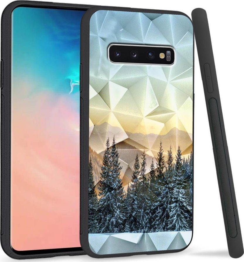 Super Fashion Etui na telefon Samsung Galaxy S10 Crystal Case Cool Winter 1