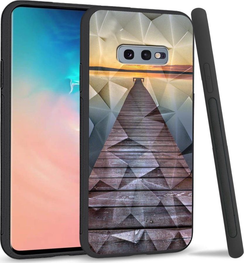 Super Fashion Etui na telefon Samsung Galaxy S10E Crystal Case Pier 1