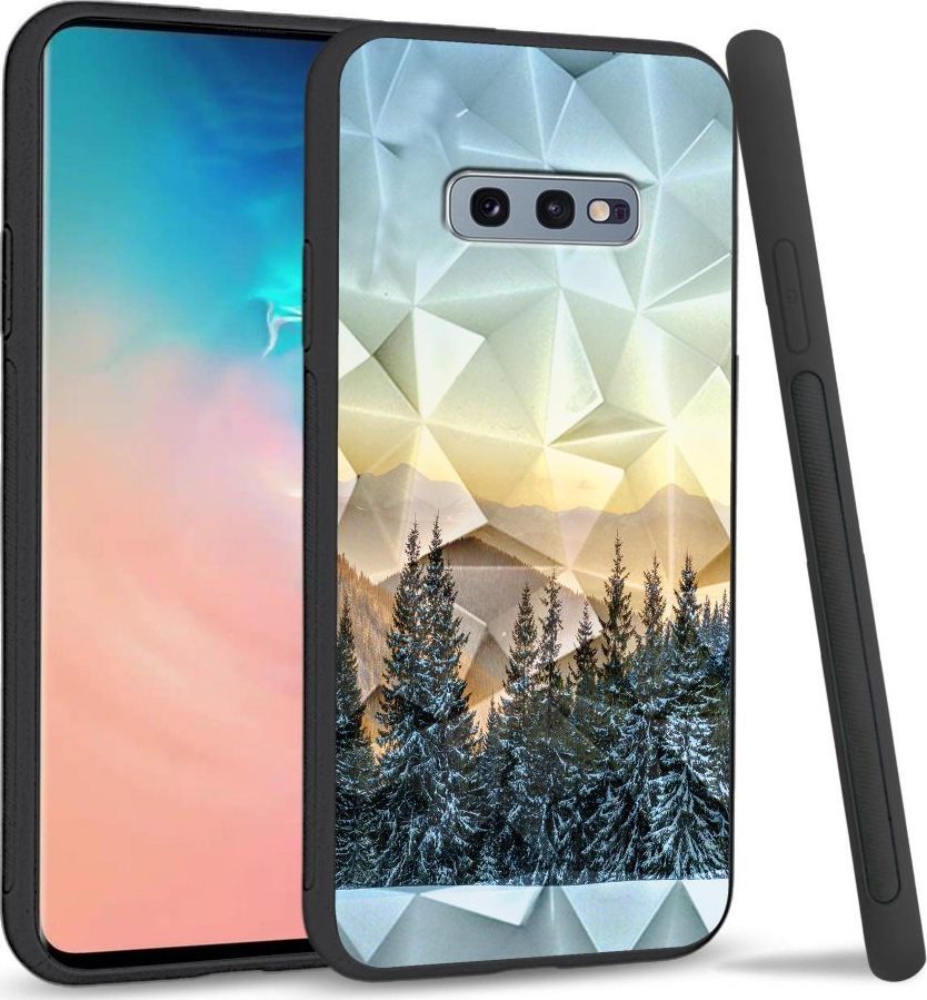 Super Fashion Etui na telefon Samsung Galaxy S10E Crystal Case Cool Winter 1