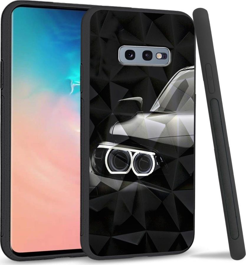 Super Fashion Etui na telefon Samsung Galaxy S10E Crystal Case Car Headlights 1