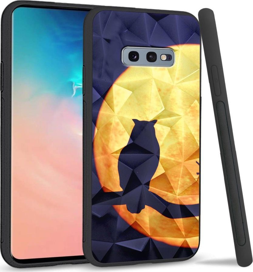 Super Fashion Etui na telefon Samsung Galaxy S10E Crystal Case Night Owl 1