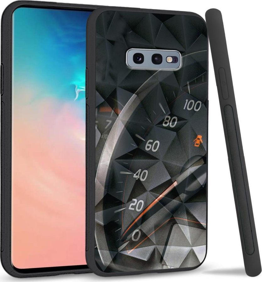 Super Fashion Etui na telefon Samsung Galaxy S10E Crystal Case Speed Limit 1