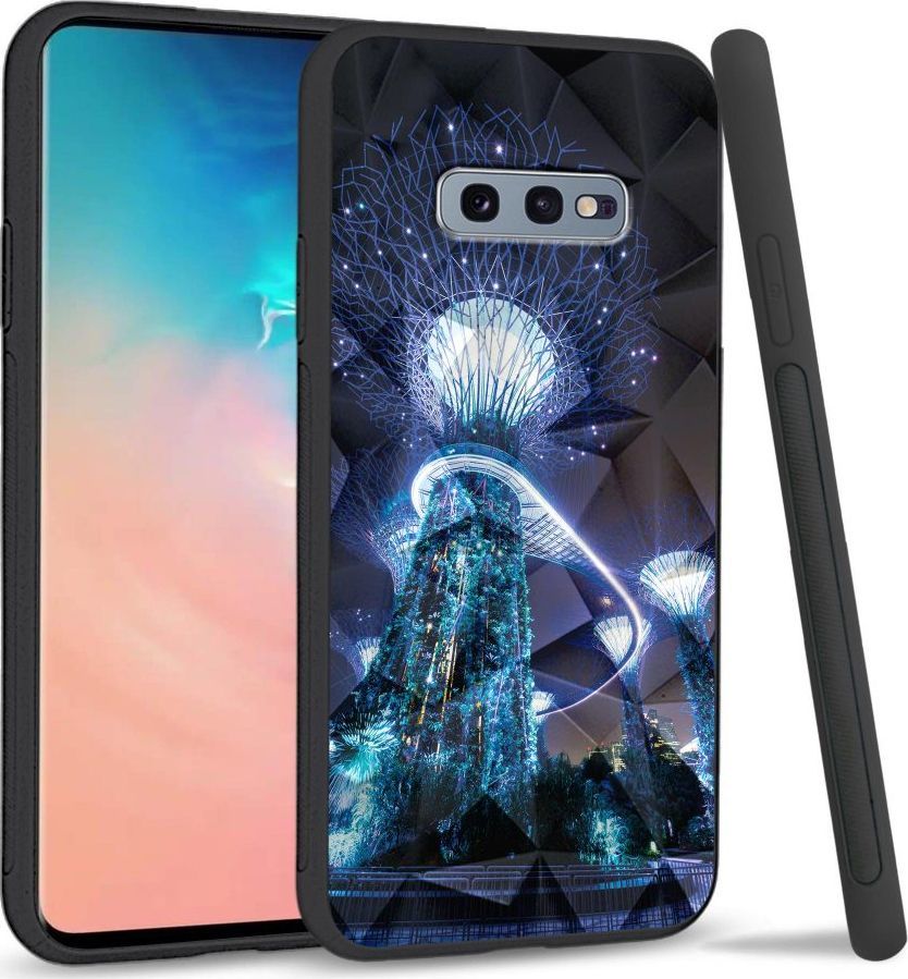 Super Fashion Etui na telefon Samsung Galaxy S10E Crystal Case Architectural Marvel 1