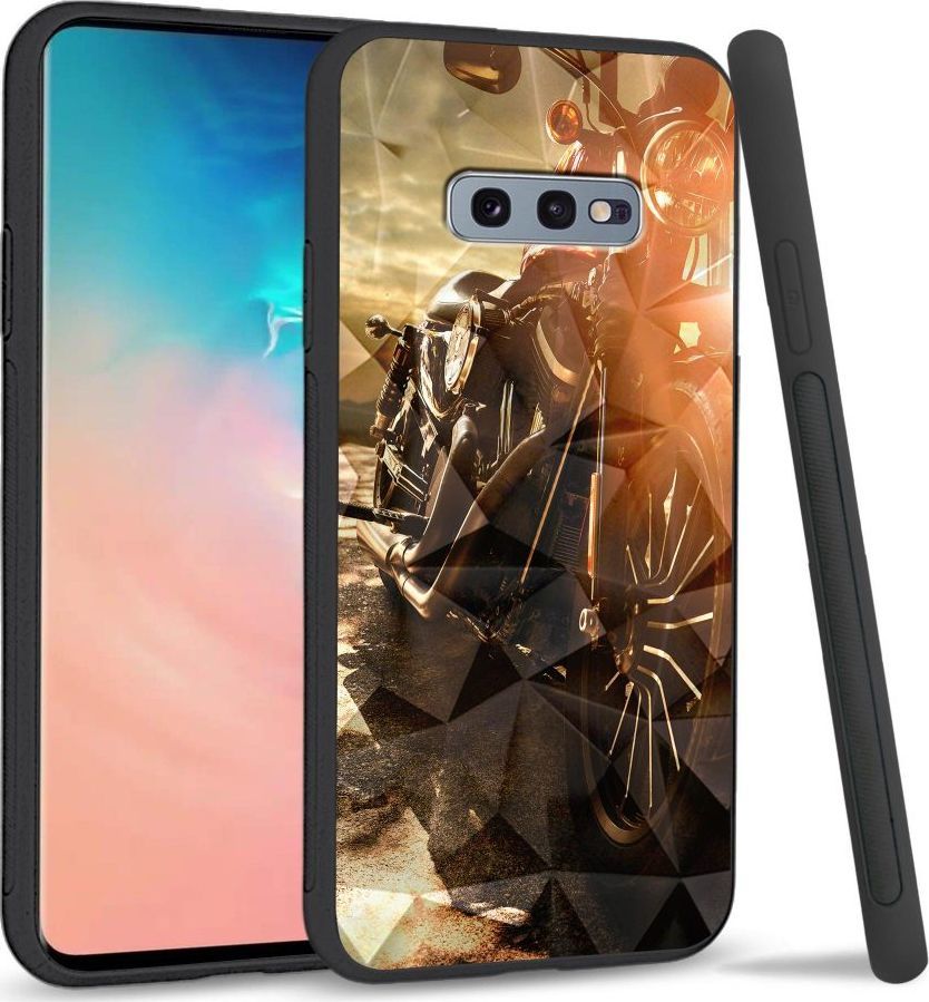 Super Fashion Etui na telefon Samsung Galaxy S10E Crystal Case Harley Davidson 1