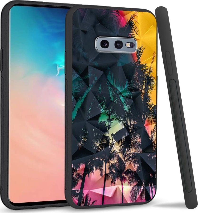 Super Fashion Etui na telefon Samsung Galaxy S10E Crystal Case Trance 1