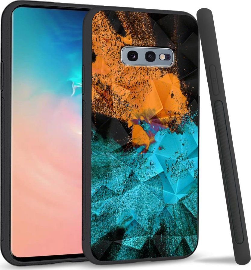 Super Fashion Etui na telefon Samsung Galaxy S10E Crystal Case Color Mix 1