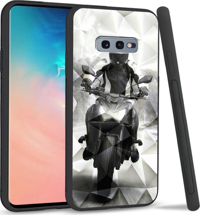 Super Fashion Etui na telefon Samsung Galaxy S10E Crystal Case Racer 1