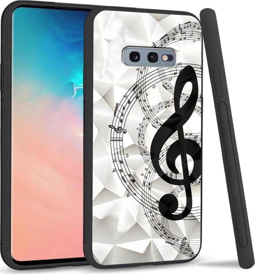Super Fashion Etui na telefon Samsung Galaxy S10E Crystal Case Symphony 1
