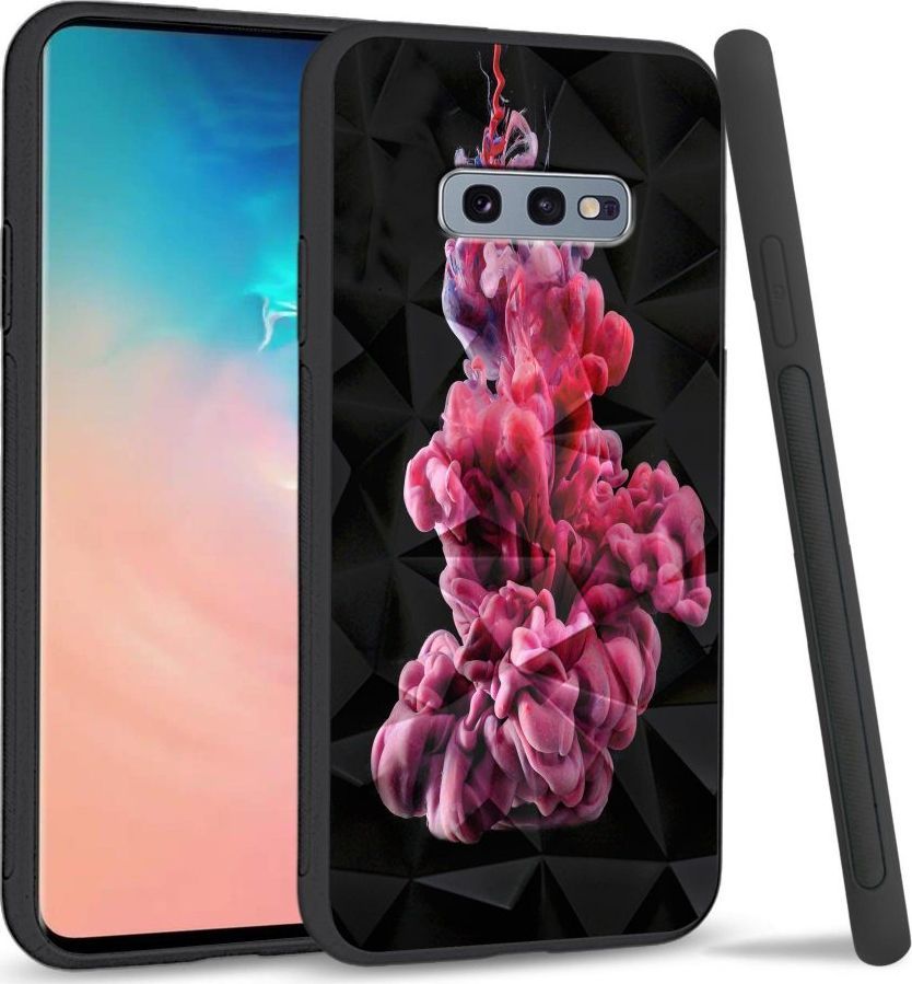 Super Fashion Etui na telefon Samsung Galaxy S10E Crystal Case Water smoke 1