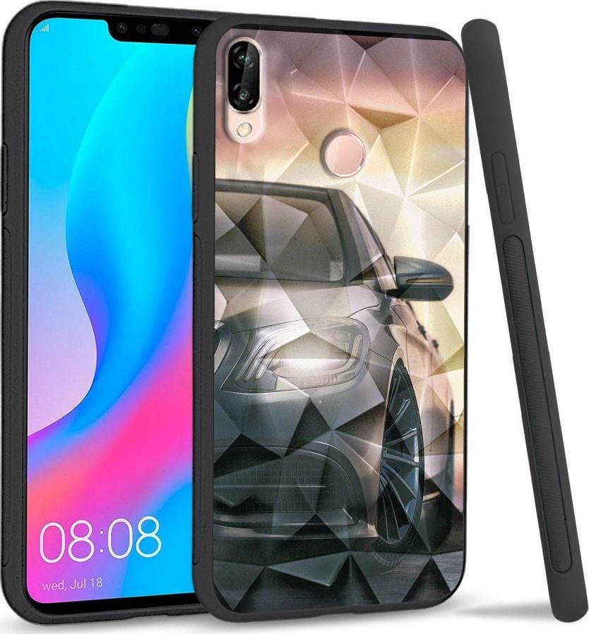 Super Fashion Etui na telefon Huawei P20 Lite 2019 Crysta Pokrowiec Stop me if you can 1