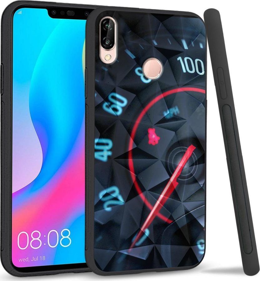 Super Fashion Etui na telefon Huawei P20 Lite 2019 Crysta Pokrowiec Need for speed 1