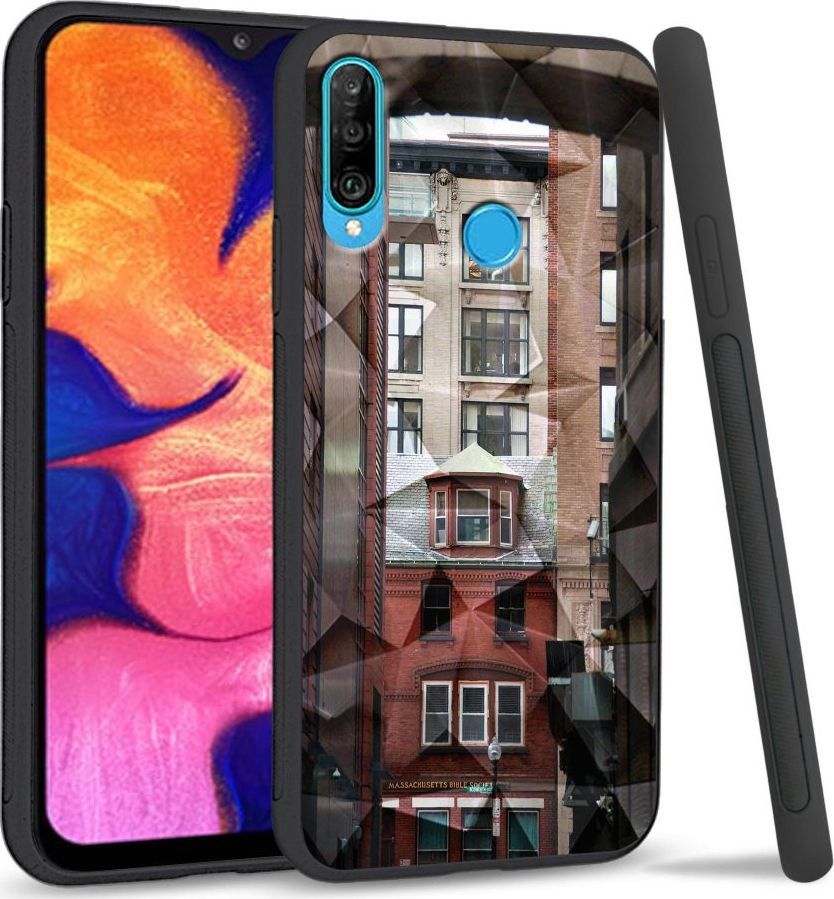 Super Fashion Etui na telefon Huawei P30 Lite Crysta Pokrowiec Alley 1