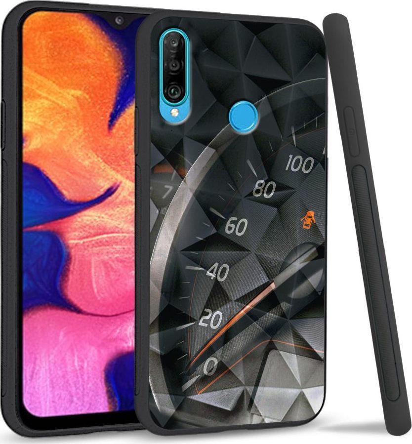 Super Fashion Etui na telefon Huawei P30 Lite Crysta Pokrowiec Speed Limit 1