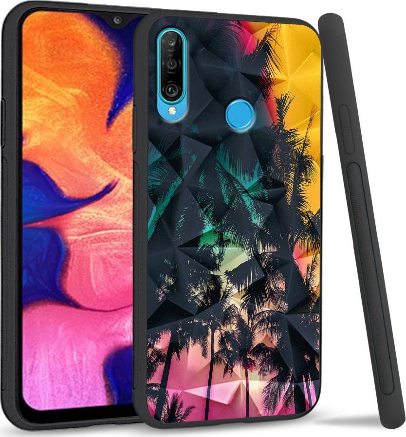 Super Fashion Etui na telefon Huawei P30 Lite Crysta Pokrowiec Trance 1