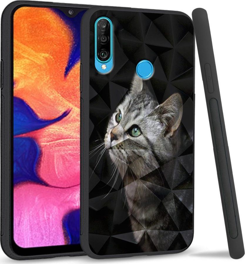 Super Fashion Etui na telefon Huawei P30 Lite Crysta Pokrowiec My kitty friend 1