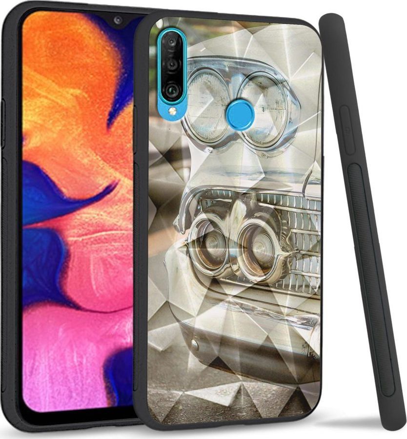 Super Fashion Etui na telefon Huawei P30 Lite Crysta Pokrowiec Vintage 1
