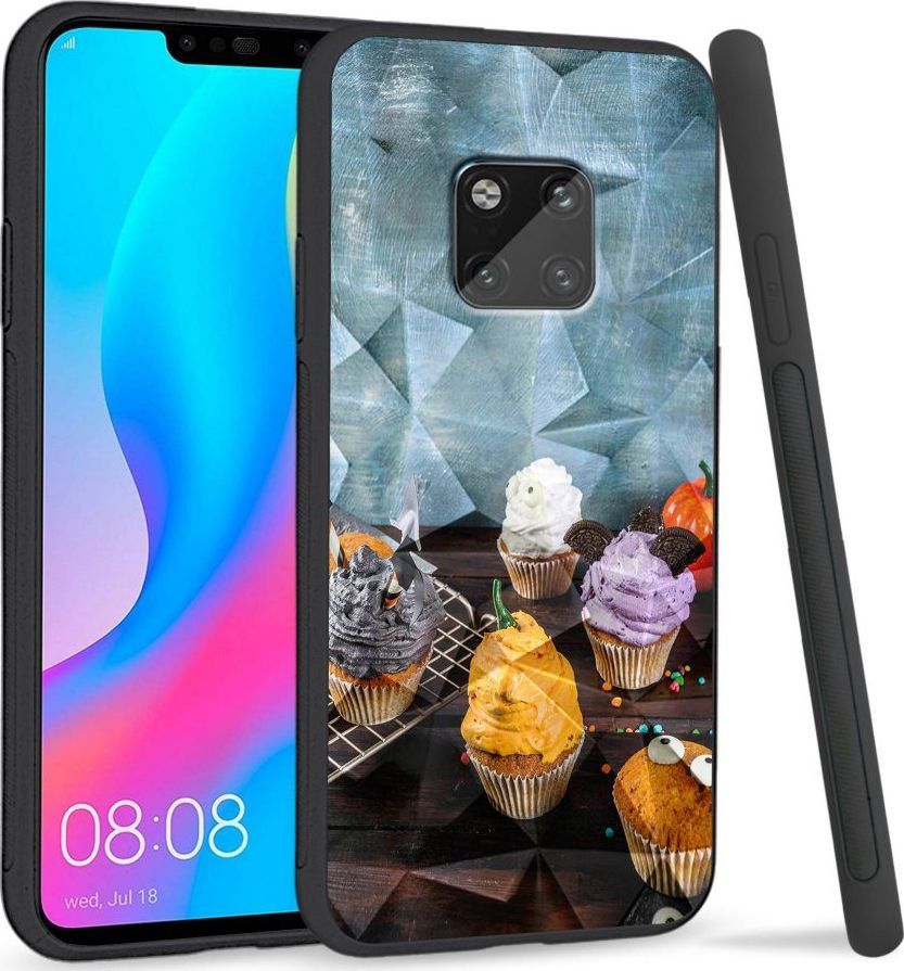 Super Fashion Etui na telefon Huawei Mate 20 Pro Crysta Pokrowiec Icecream cupcakes 1