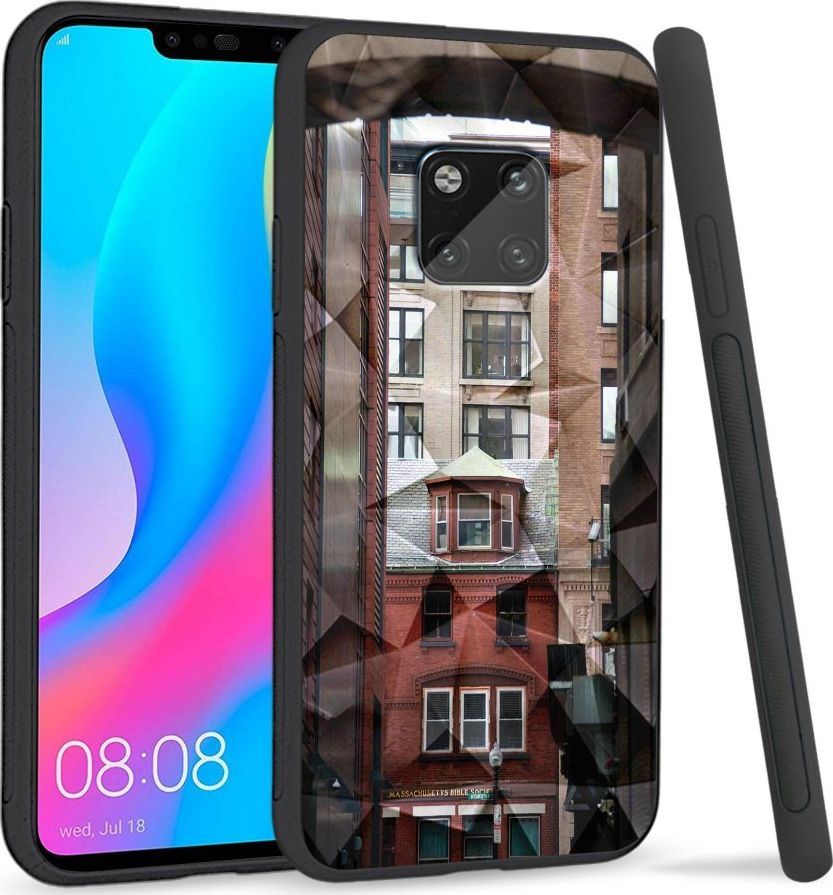 Super Fashion Etui na telefon Huawei Mate 20 Pro Crysta Pokrowiec Alley 1