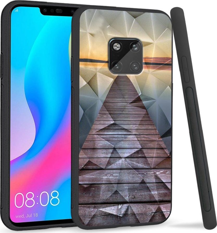 Super Fashion Etui na telefon Huawei Mate 20 Pro Crysta Pokrowiec Pier 1