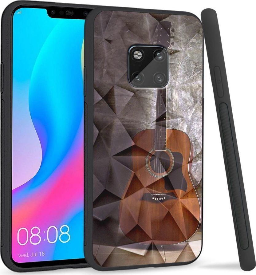 Super Fashion Etui na telefon Huawei Mate 20 Pro Crysta Pokrowiec Guitar 1