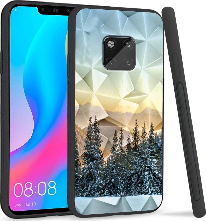 Super Fashion Etui na telefon Huawei Mate 20 Pro Crysta Pokrowiec Cool Winter 1