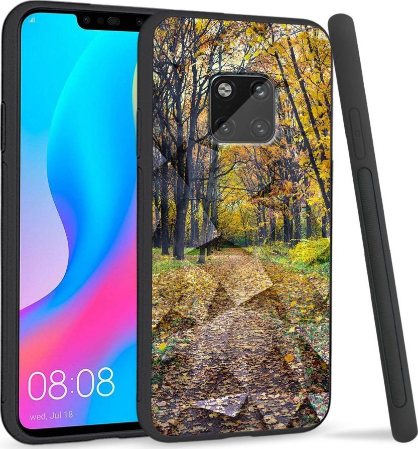Super Fashion Etui na telefon Huawei Mate 20 Pro Crysta Pokrowiec Walk in Park 1