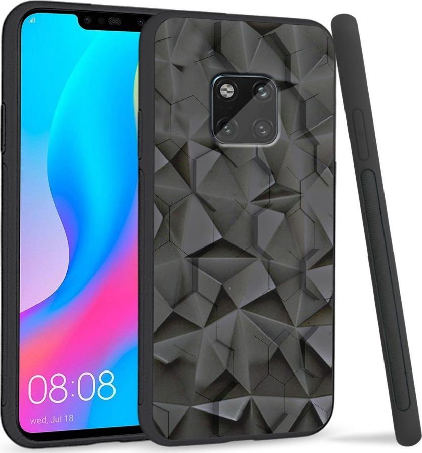 Super Fashion Etui na telefon Huawei Mate 20 Pro Crysta Pokrowiec Honeycomb Pattern 1