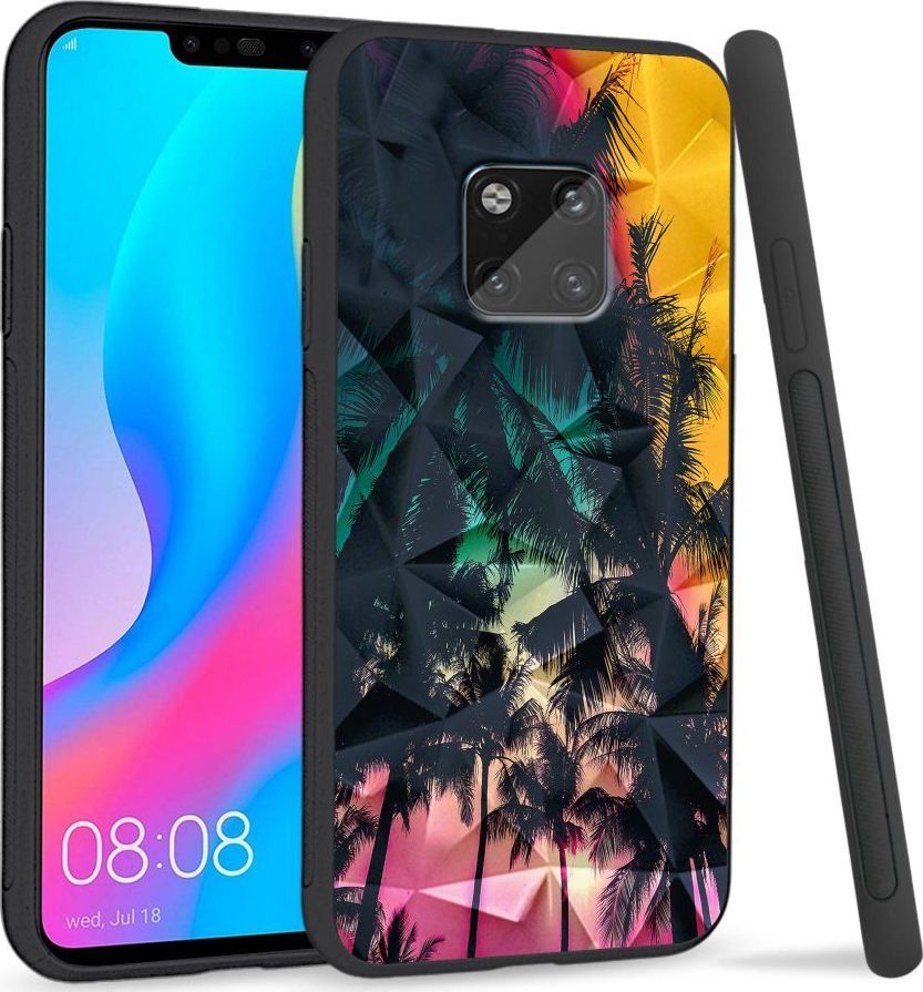 Super Fashion Etui na telefon Huawei Mate 20 Pro Crysta Pokrowiec Trance 1