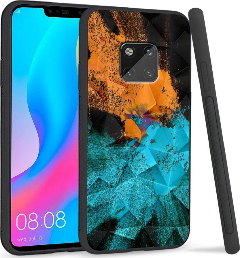 Super Fashion Etui na telefon Huawei Mate 20 Pro Crysta Pokrowiec Color Mix 1