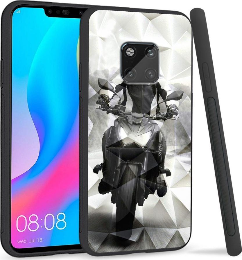Super Fashion Etui na telefon Huawei Mate 20 Pro Crysta Pokrowiec Racer 1