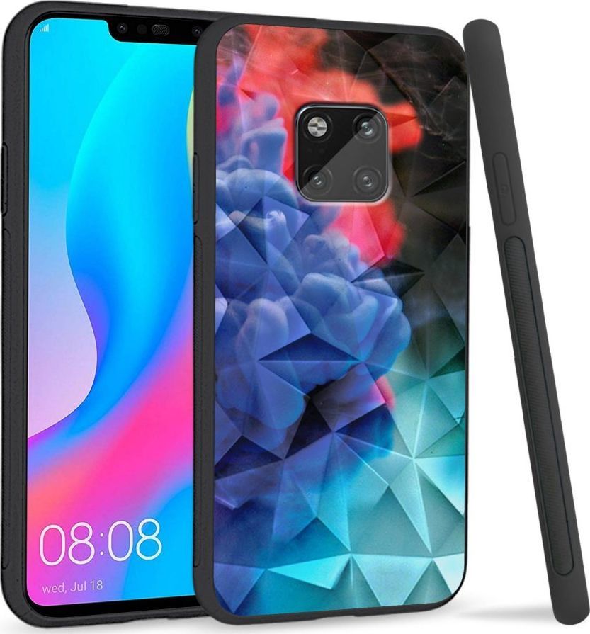 Super Fashion Etui na telefon Huawei Mate 20 Pro Crysta Pokrowiec Water color 1