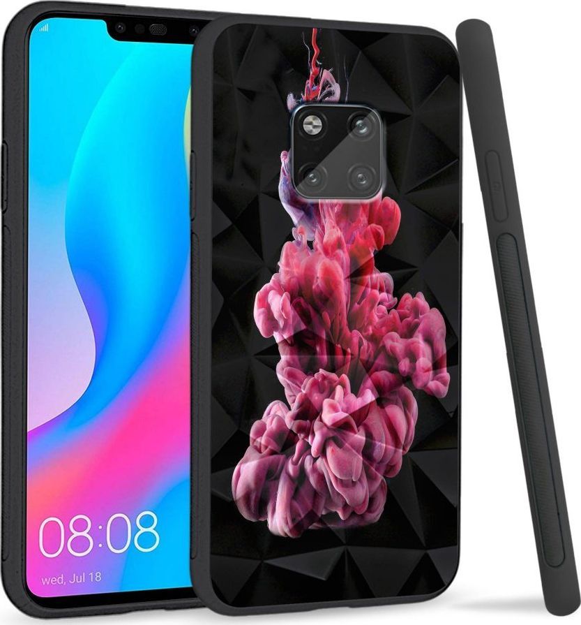 Super Fashion Etui na telefon Huawei Mate 20 Pro Crysta Pokrowiec Water smoke 1
