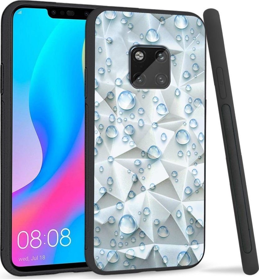 Super Fashion Etui na telefon Huawei Mate 20 Pro Crysta Pokrowiec Droplets 1