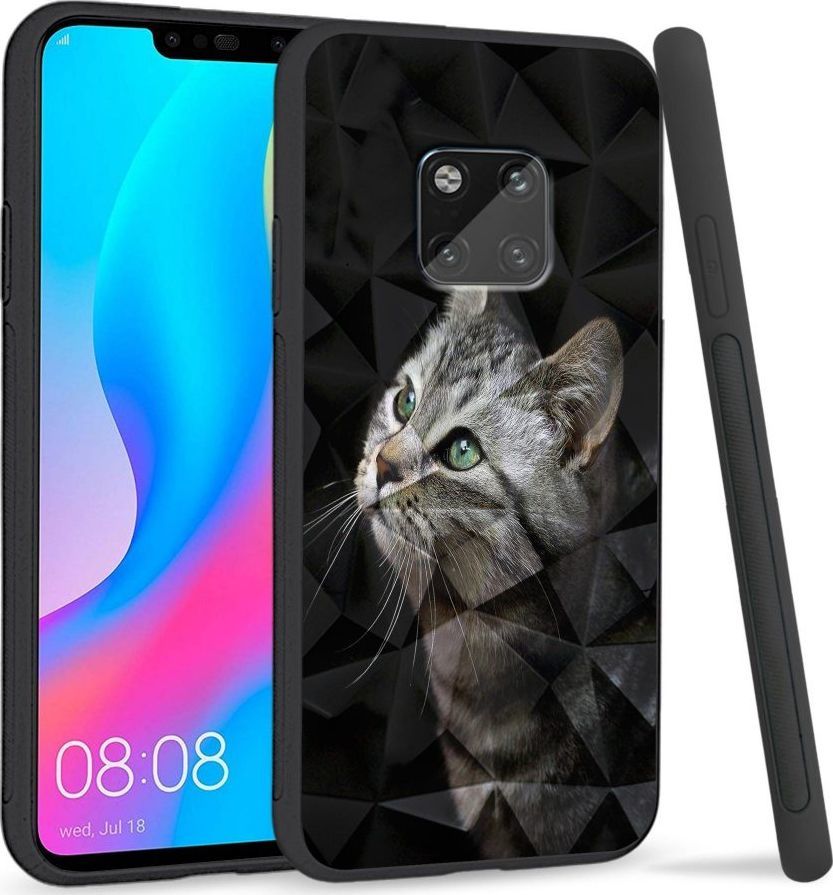 Super Fashion Etui na telefon Huawei Mate 20 Pro Crysta Pokrowiec My kitty friend 1