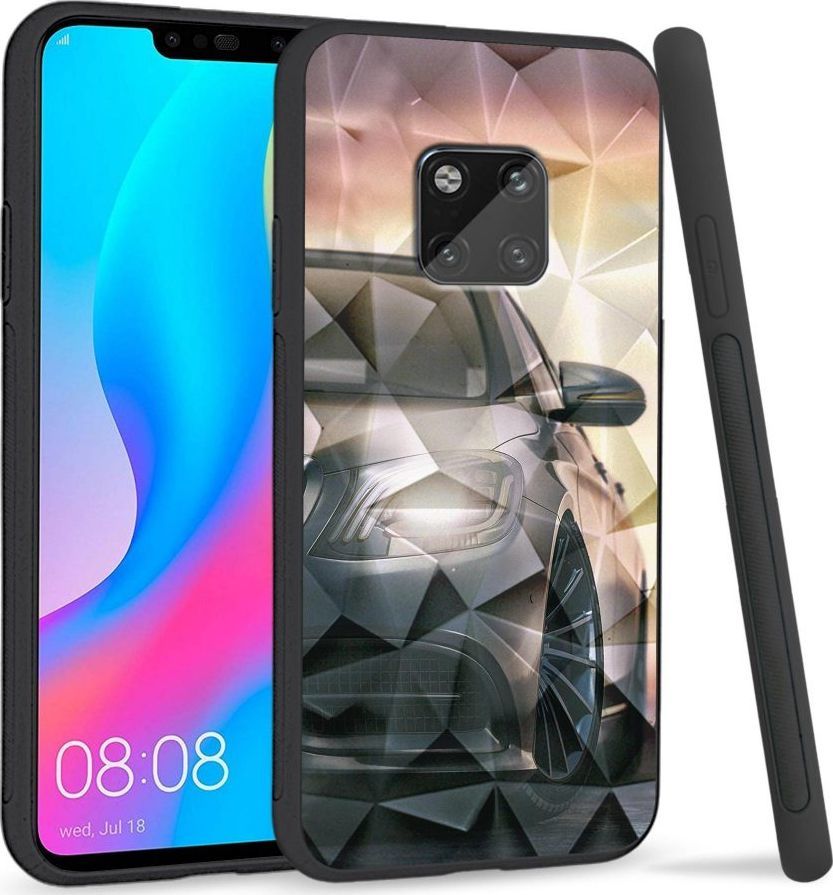 Super Fashion Etui na telefon Huawei Mate 20 Pro Crysta Pokrowiec Stop me if you can 1