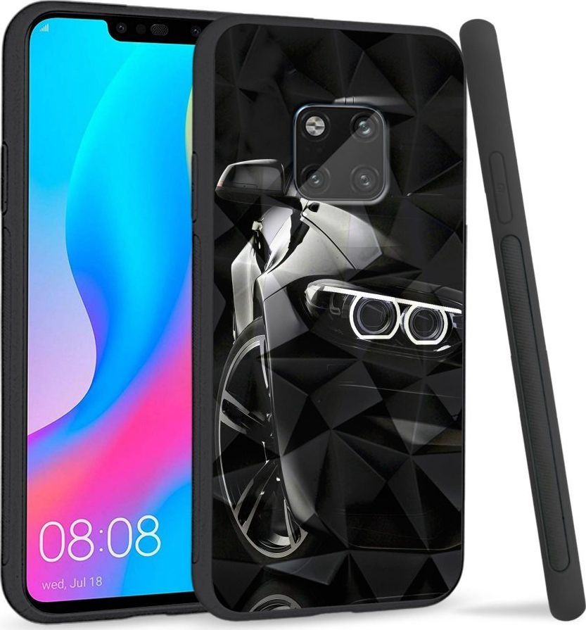 Super Fashion Etui na telefon Huawei Mate 20 Pro Crysta Pokrowiec LED headlights 1