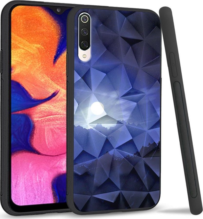 Super Fashion Etui na telefon Xiaomi Mi9 Crystal Case Blue night 1