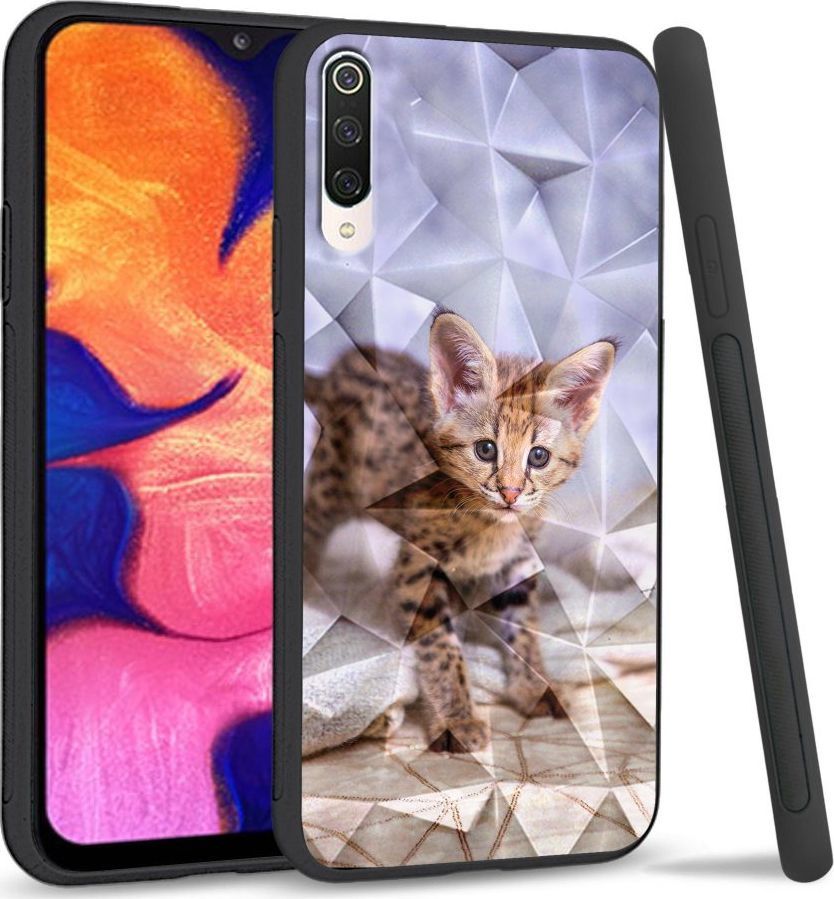Super Fashion Etui na telefon Xiaomi Mi9 Crystal Case Baby kitty 1