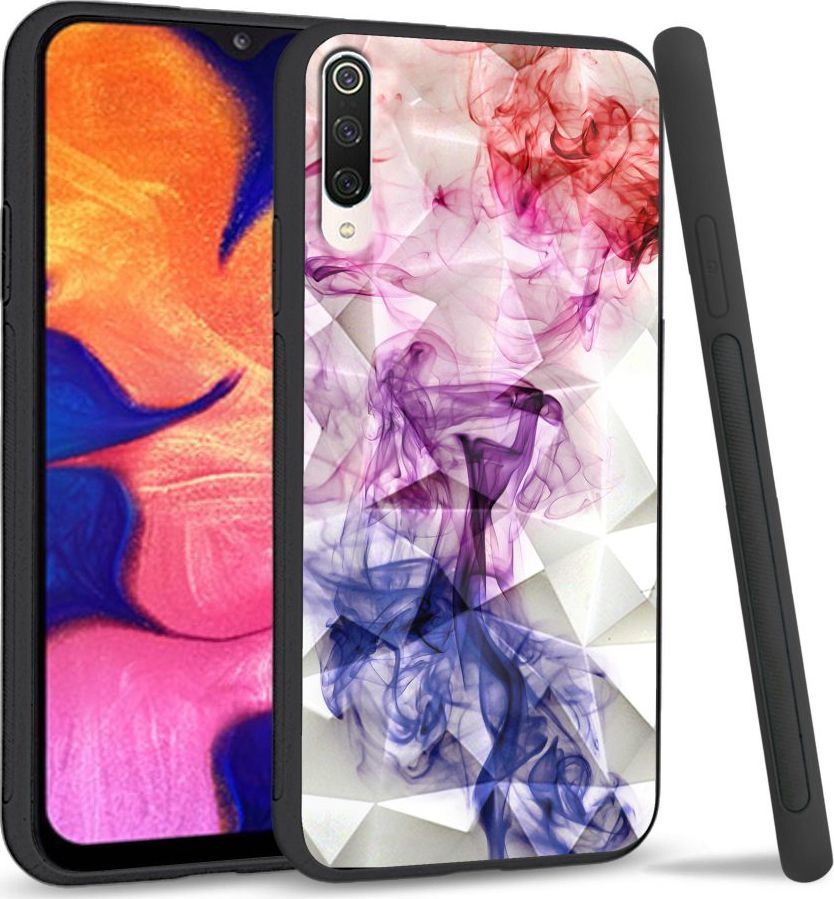 Super Fashion Etui na telefon Xiaomi Mi9 Crystal Case Smoke abstract 1