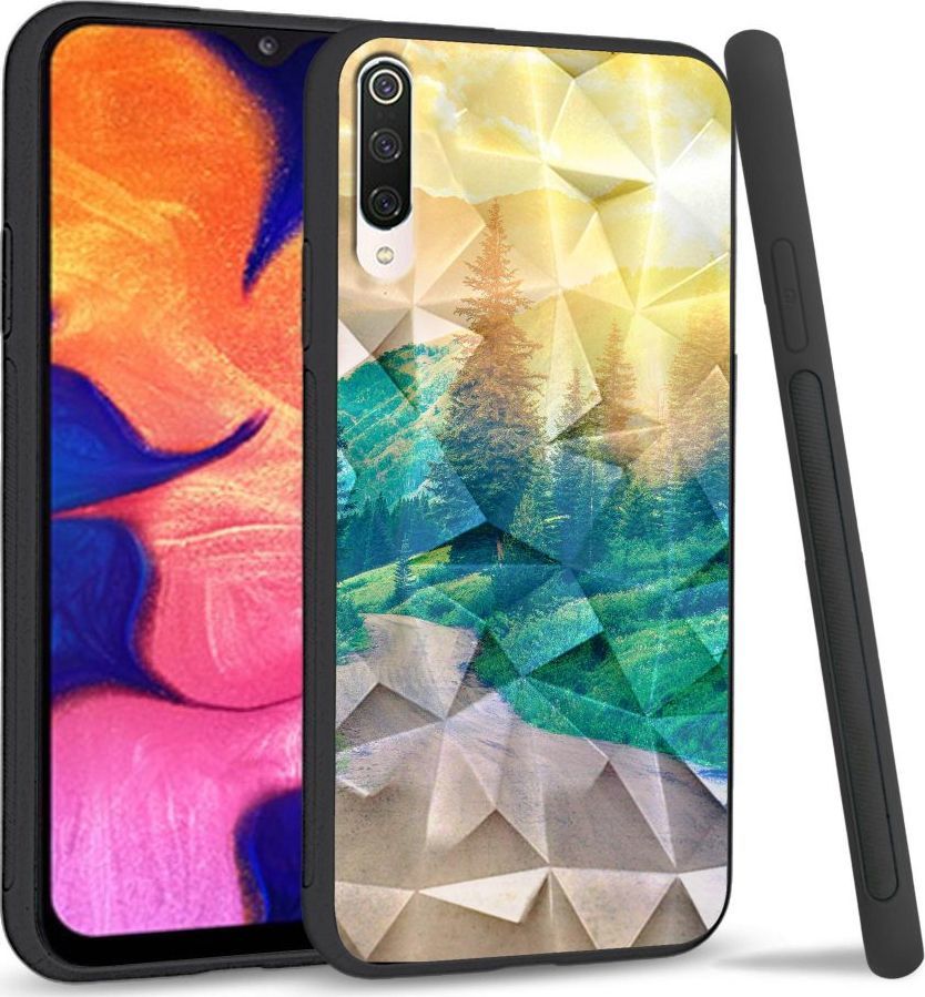 Super Fashion Etui na telefon Xiaomi Mi9 Crystal Case Village roads 1