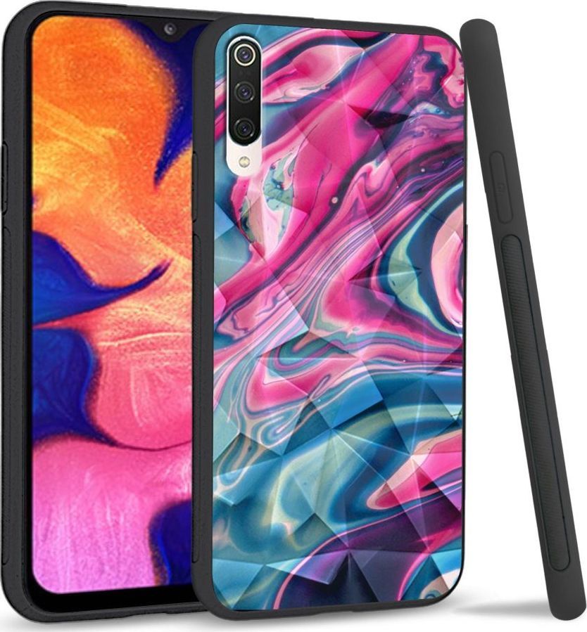 Super Fashion Etui na telefon Xiaomi Mi9 Crystal Case Liquid Abstract 1