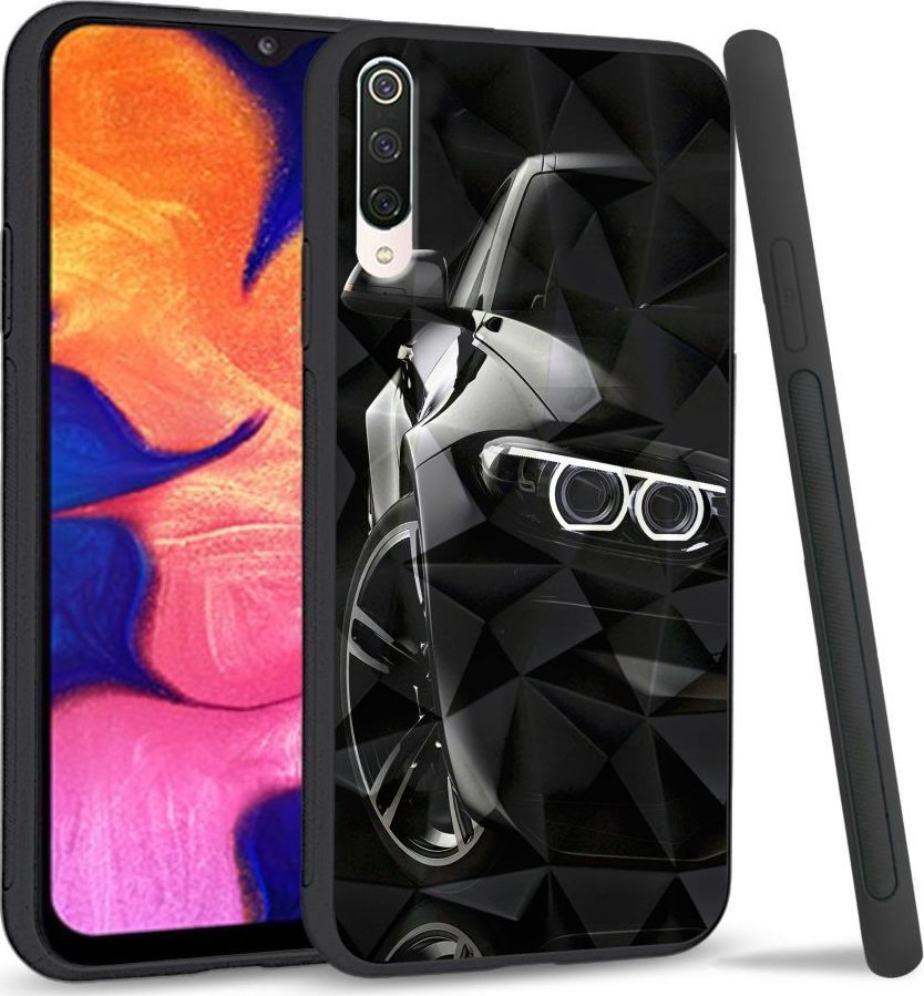 Super Fashion Etui na telefon Xiaomi Mi9 Crystal Case LED headlights 1