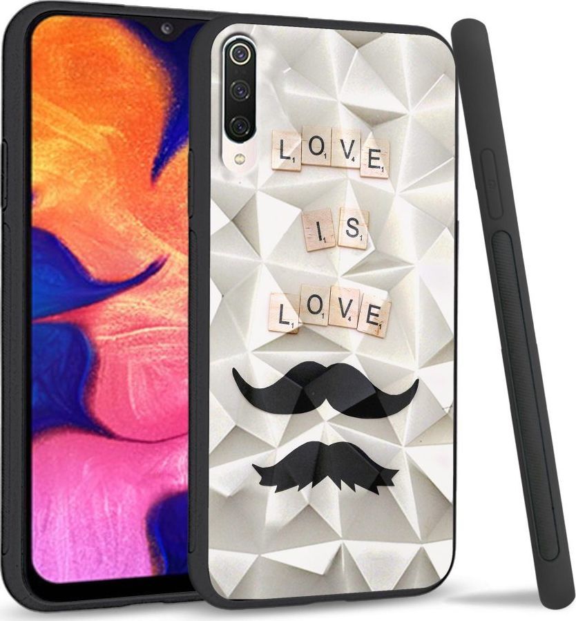 Super Fashion Etui na telefon Xiaomi Mi9 Crystal Case Love is love 1