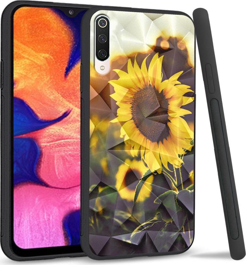 Super Fashion Etui na telefon Xiaomi Mi9 Crystal Case Sunflower field 1